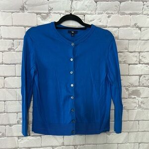 GAP Vibrant Blue Knit Cardigan
